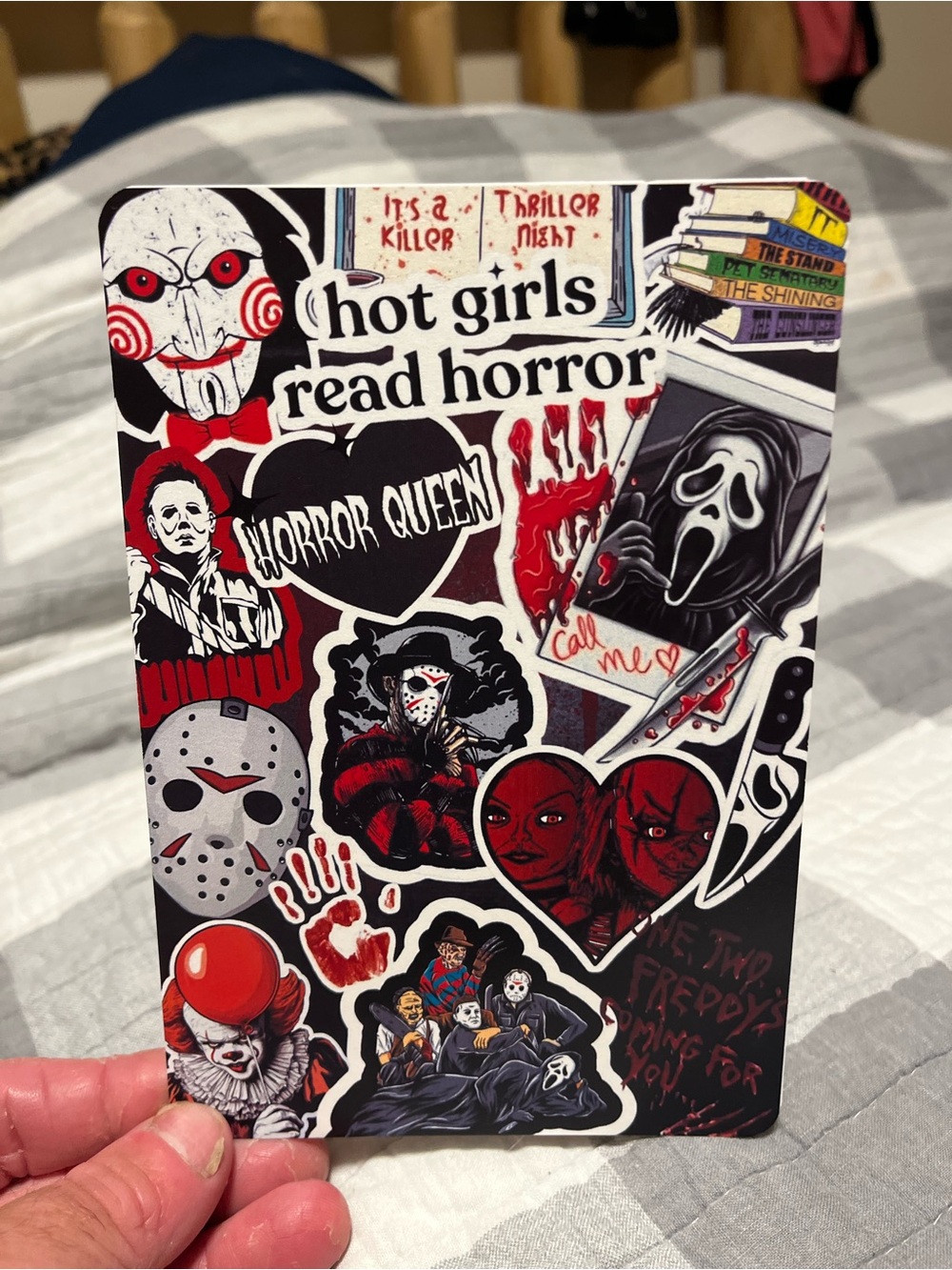 Horror-Themed Kindle Insert